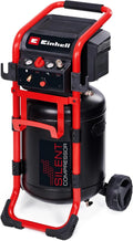 Einhell Druckluftkompressor, 1.650 W, 10 bar, 50 L, 270 l, ölfrei, geräuscharm, für Werkstatt, Garage und Druckluftarbeiten