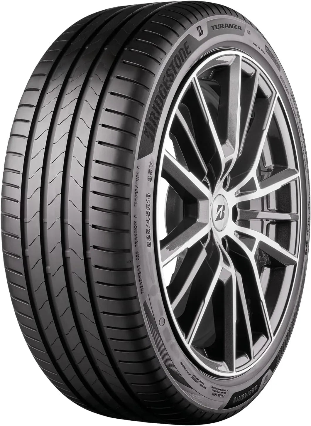 Bridgestone TURANZA 6 ENLITEN SUV-Sommerreifen, 255/55 R19, 111V, XL verstärkt, für SUV und 4x4