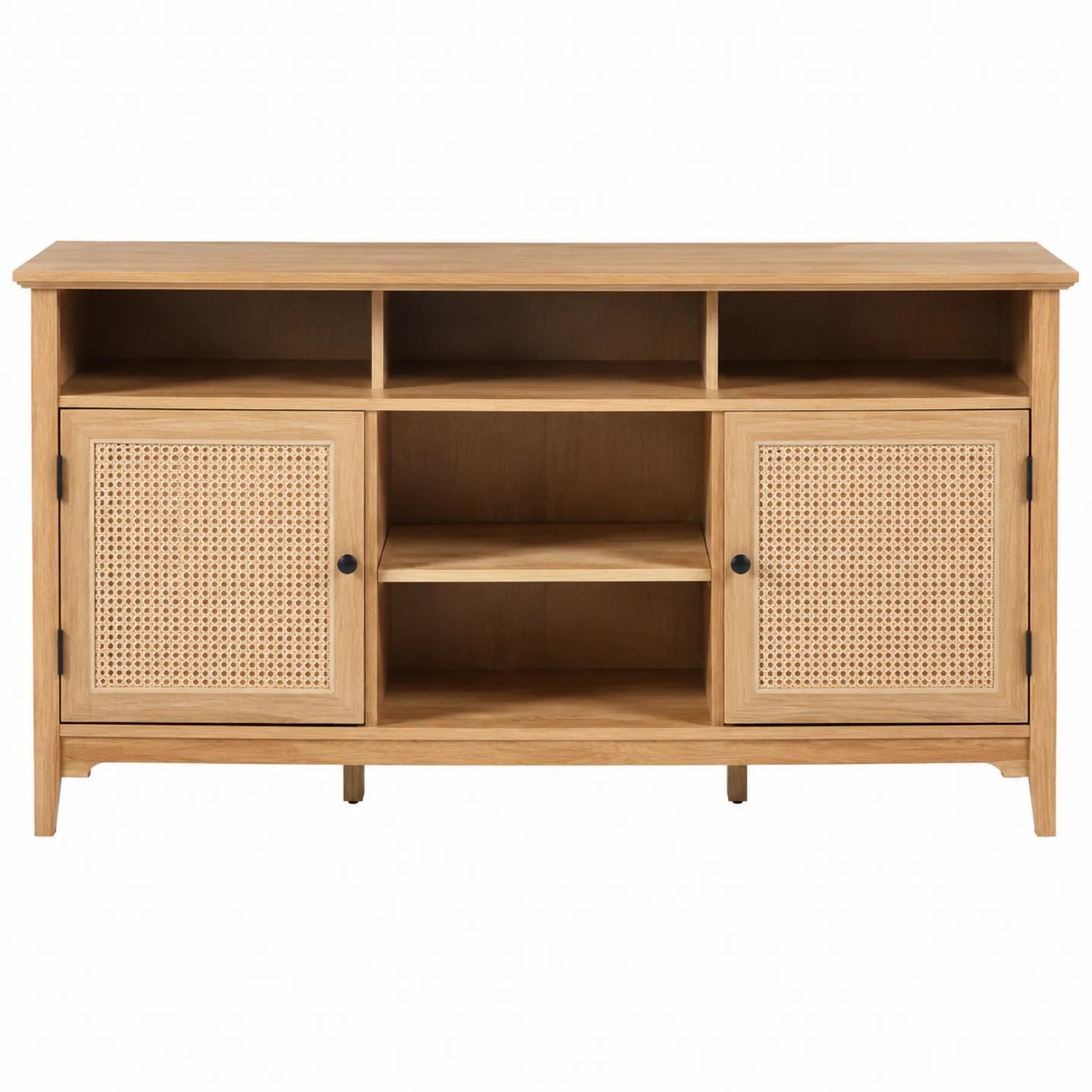 Sideboard aus MDF mit Wiener Geflecht Türen 120cm