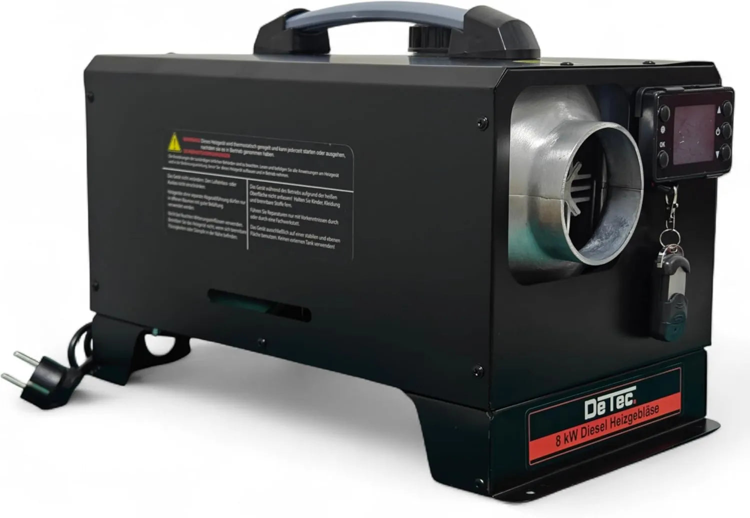 Dieselkanone für Werkstatt – 12 V, 230 V, 5 kW, 5 L, tragbar