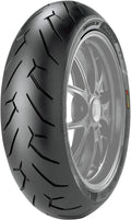 Pirelli Motorradreifen DIABLO ROSSO II – 200/50 ZR17, 75W, TL schlauchlos, für Hinterrad, für Motorrad und Scooter