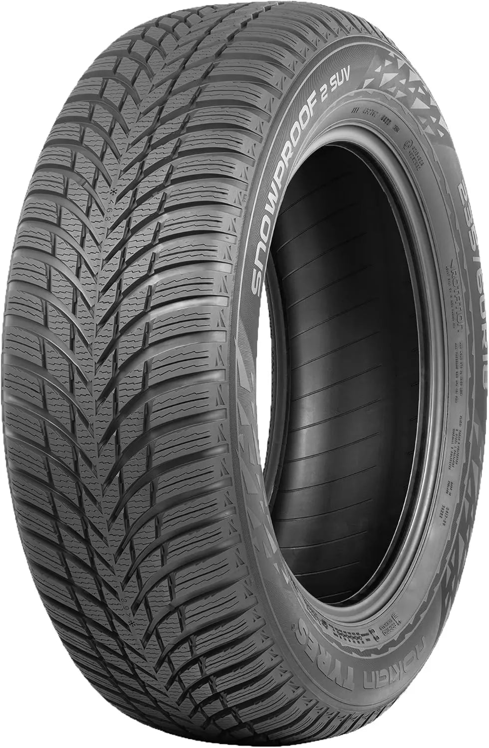 Nokian Tyres Snowproof 2 SUV-Winterreifen – 255/50 R19, 107V, M+S, 3PMSF, für SUV und 4x4