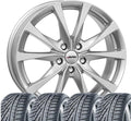 Brixen Komplettrad, 7x17, ET50, 5x114,3, für Fahrzeug oder Anhänger