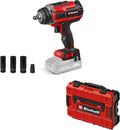 Einhell Schlagschrauber – 18 V, 450 Nm, 1/2', Akku-Betrieb, bürstenloser Motor, ohne Akku, für Radwechsel und Werkstattarbeiten