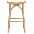 Barhocker aus Holz Höhe 75 cm Natur