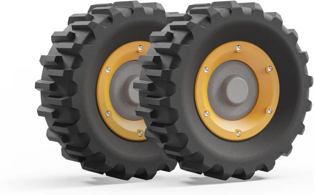 Mowrator Rasenmäher breite Räder für Mowrator S1 Allradantrieb, für Wartung, Reparatur und Werkstatteinsatz