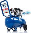 Druckluftkompressor – 9 Bar, 50 Liter, 1470 Watt, ölfrei, geräuscharm, für Werkstatt, Garage und Druckluftarbeiten