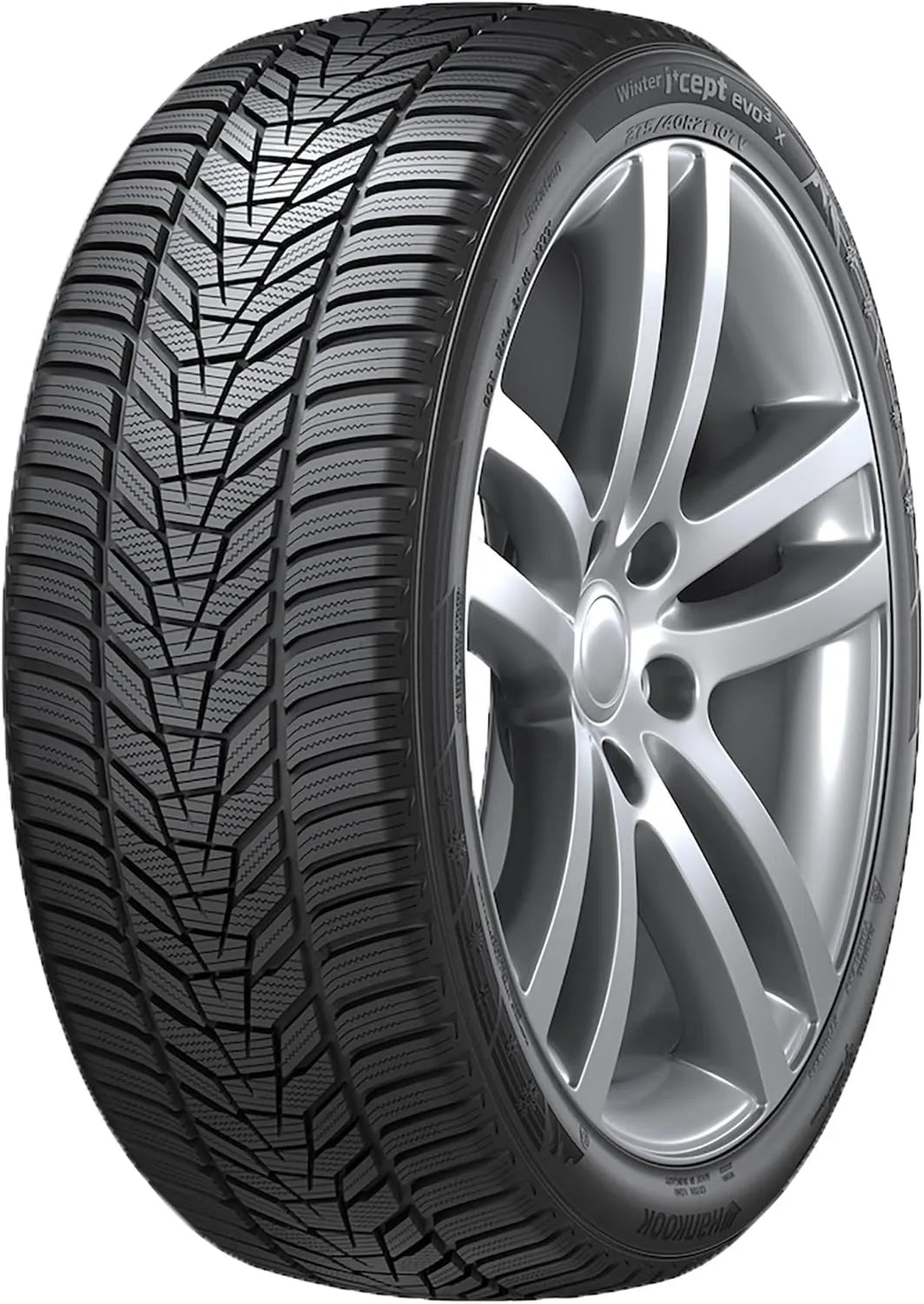 Hankook Winter i cept evo3 X 4x4-Fahrzeugreifen für Straße und Gelände, 235/50 R19, 103V, XL verstärkt, M+S, 3PMSF