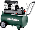Metabo Druckluftkompressor – 50 L, 10 bar, ölfrei, geräuscharm, für Werkstatt, Garage und Druckluftarbeiten