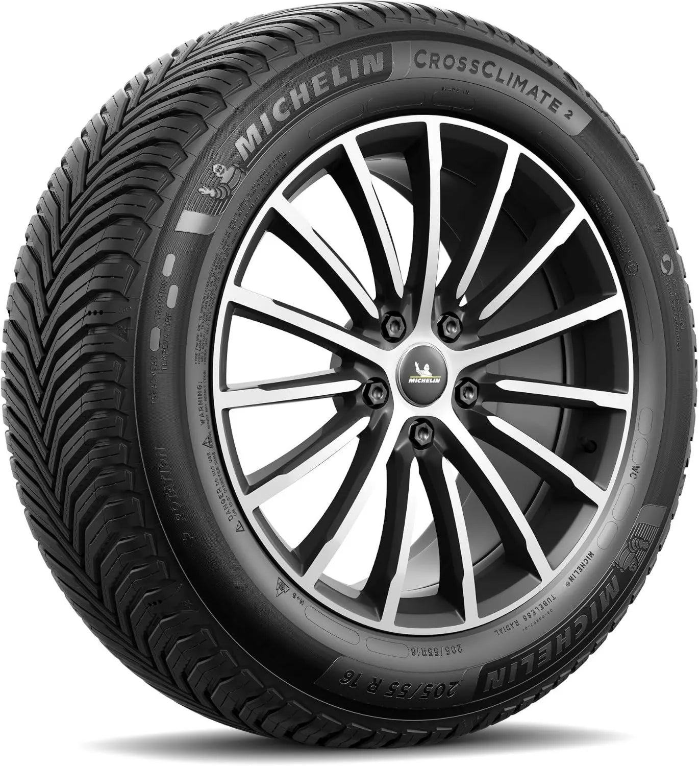 Michelin CROSSCLIMATE 2 Pkw-Reifen – 255/40 R19, 100Y, XL verstärkt, für Pkw