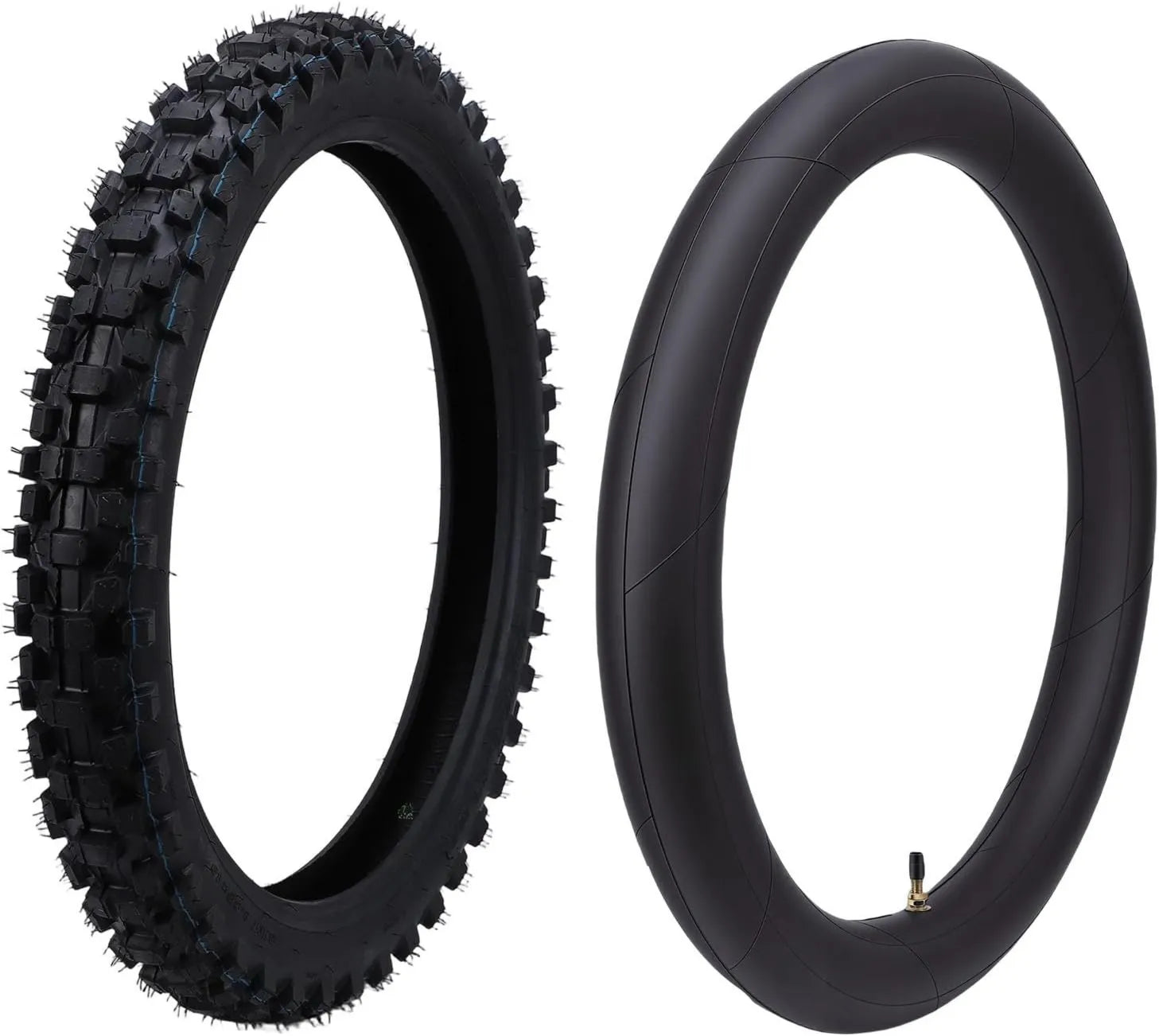 aqxreight Premium Dirt Bike -Innenschlauch Pkw-Reifen, 80/100 19, für Pkw