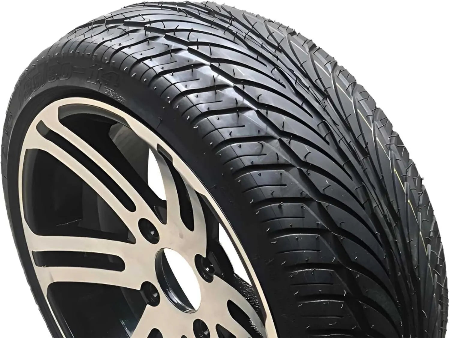 Motorradreifen, 185/30-14, Runflat RFT, schlauchlos, für Motorrad und Scooter
