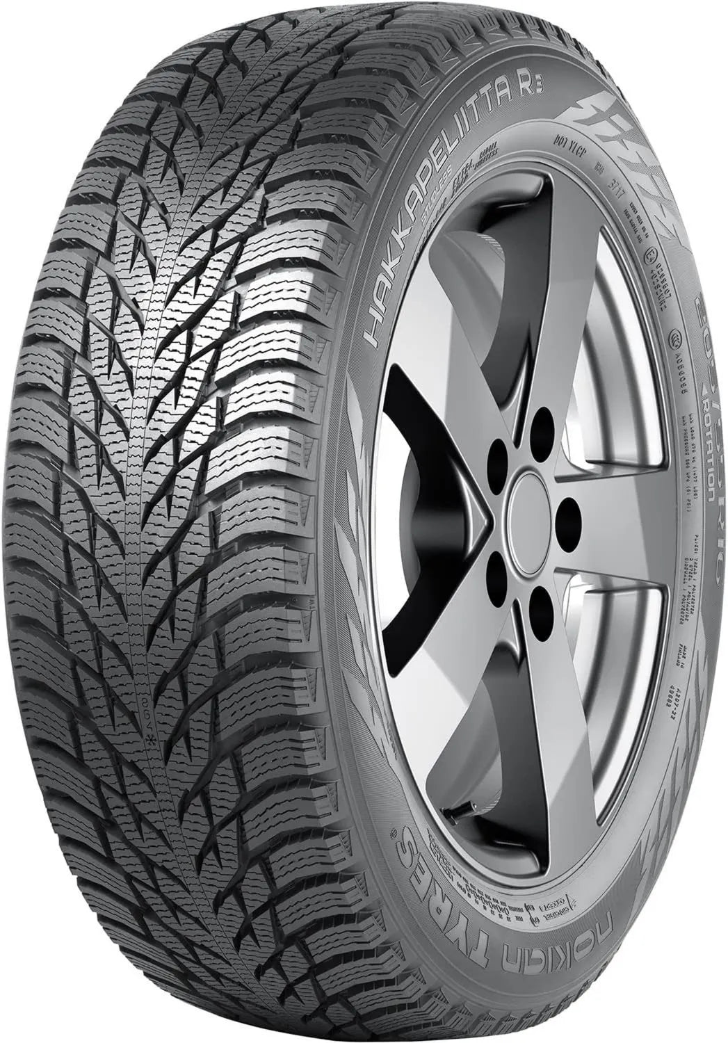 Nokian Autoreifen für tägliche Fahrten, 225/45 R18, 95T, XL verstärkt, M+S, 3PMSF