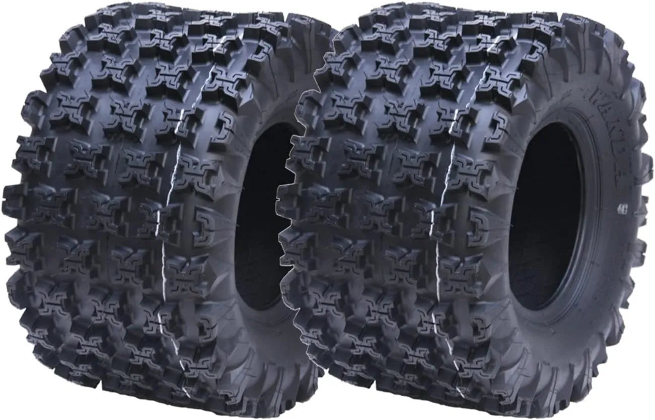 Parnells 2 Sätze Schlauchlose ATV- und Quad-Reifen – 20 x 11,00-9, schlauchlos, für ATV, UTV und Quad