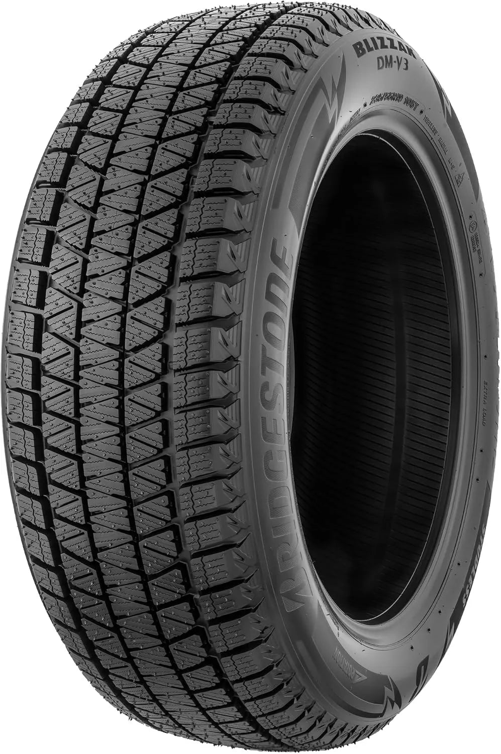 Bridgestone BLIZZAK DM-V3 Autoreifen für tägliche Fahrten, 255/55 R19, 111T, XL verstärkt, M+S, 3PMSF, TL schlauchlos