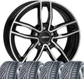 Skandic Komplettrad, 205/60 R16, 5x16, ET 40, 5x100, für Fahrzeug oder Anhänger