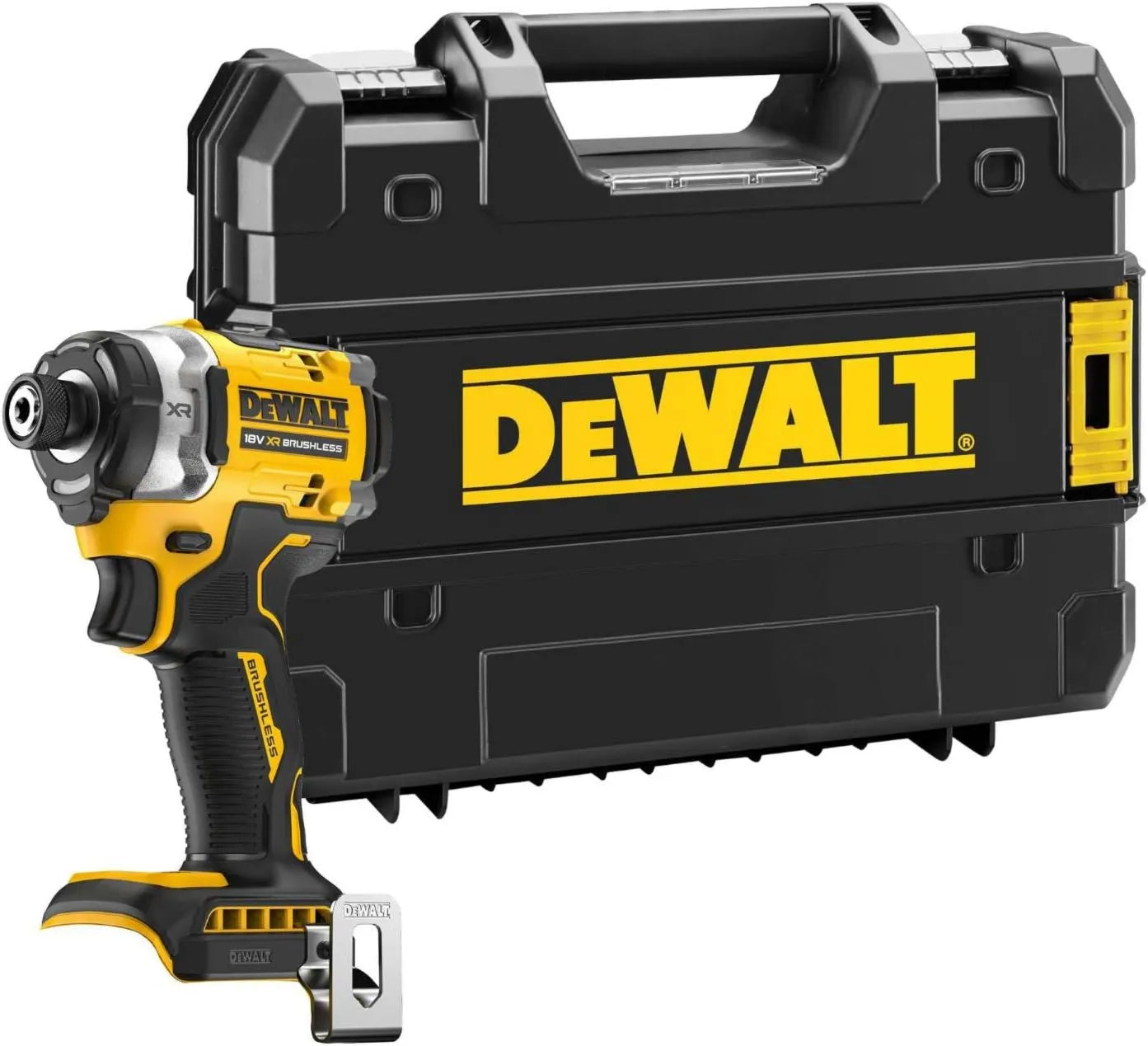 DeWALT DCF860NT Schlagschrauber – 18 V, 1/4 Zoll, Akku-Betrieb, für Radwechsel und Werkstattarbeiten