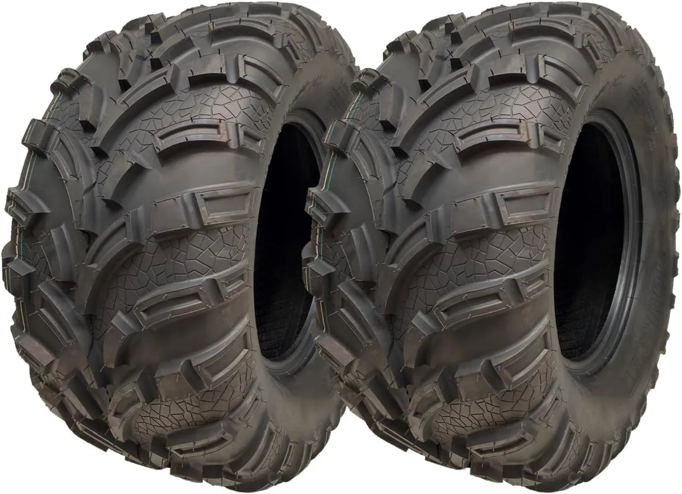 Parnells 2 Sätze ATV- und Quad-Reifen – 25 x 11,00-12, schlauchlos, für ATV, UTV und Quad
