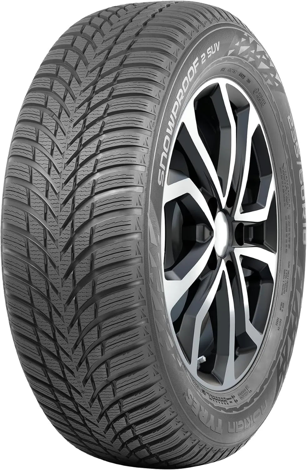 Nokian Tyres Snowproof 2 SUV-Winterreifen – 255/40 R20, 101V, M+S, 3PMSF, für SUV und 4x4