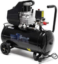 Druckluftkompressor, 50 L, 1500 W, 2 PS, 212 l, für Werkstatt, Garage und Druckluftarbeiten