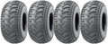 Parnells 4 Sätze ATV- und Quad-Reifen, 22 x 11,00-8, schlauchlos, für ATV, UTV und Quad