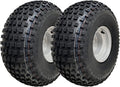 Parnells 2 Satz Komplette Räder ATV- und Quad-Reifen, 22 x 11,00-8, für ATV, UTV und Quad