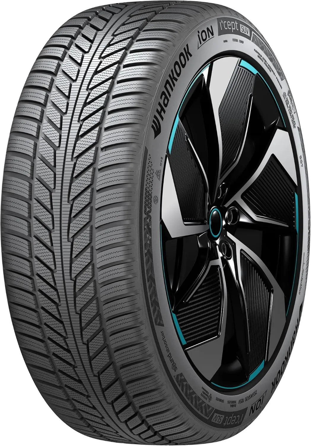 Hankook ION I CEPT MFS SBL 4x4-Fahrzeugreifen für Straße und Gelände, 235/55 R18, 104V, XL verstärkt, M+S, 3PMSF, TL schlauchlos