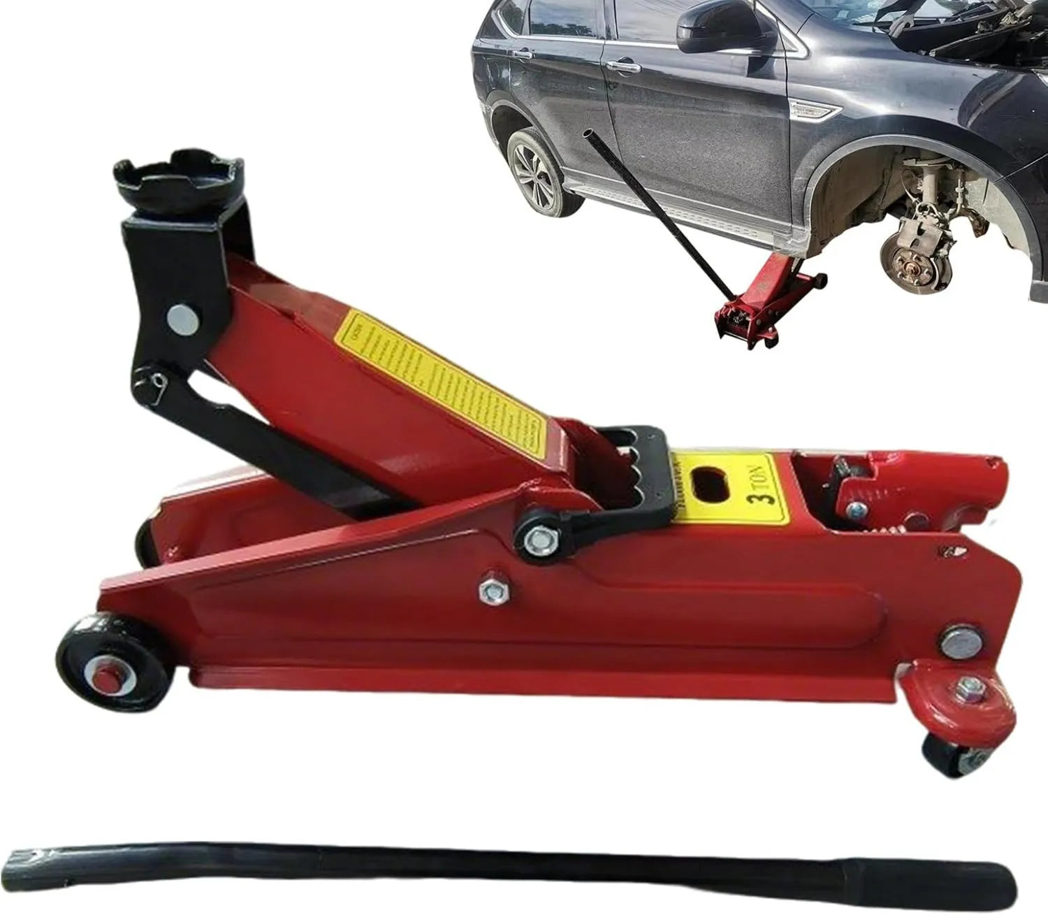 Hydraulischer Wagenheber, hydraulisch, für Radwechsel und Fahrzeugwartung