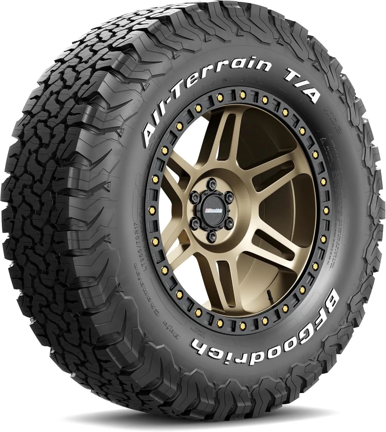 BF Goodrich All Terrain T/A KO2 Pkw-Ganzjahresreifen – 235/75 R15, 104S, M+S, für Pkw