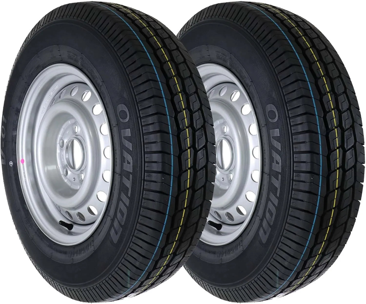 Drive Komplettrad – 185 R14 C, 850 kg, ET30, 5x112, für Fahrzeug oder Anhänger