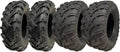 Parnells 4 Sätze Schlauchlose ATV- und Quad-Reifen, 2er-Set, 25 x 8-12, schlauchlos, für ATV, UTV und Quad