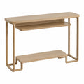 Konsolentisch Holz Natur 100x30x80cm