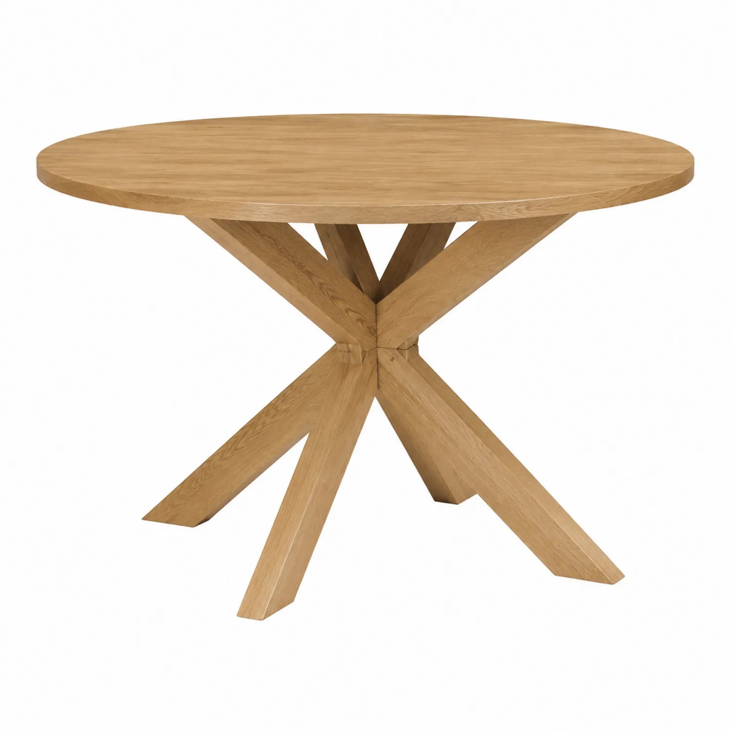 Runder Esstisch aus Holz, Durchmesser 120 cm