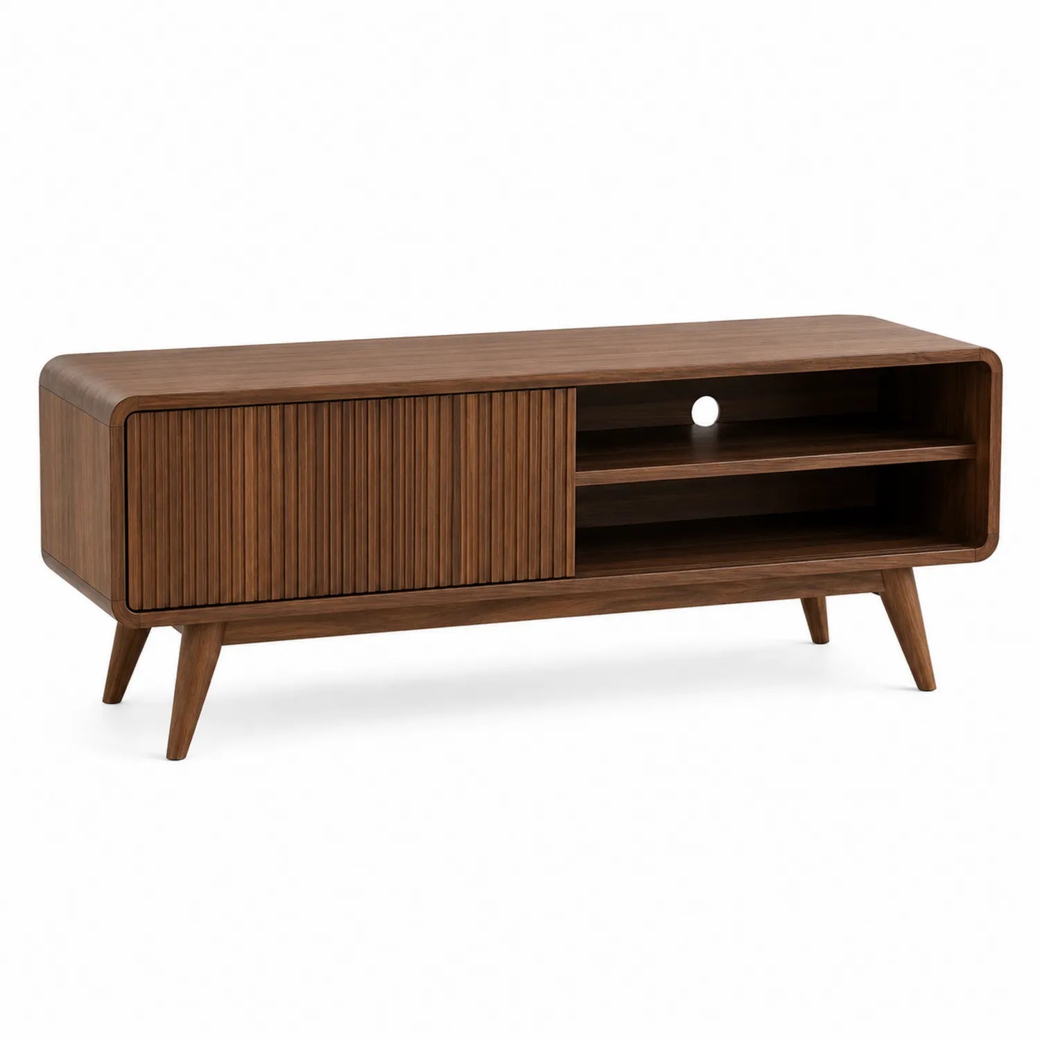 TV-Schrank aus MDF in Braun 120x40x50cm