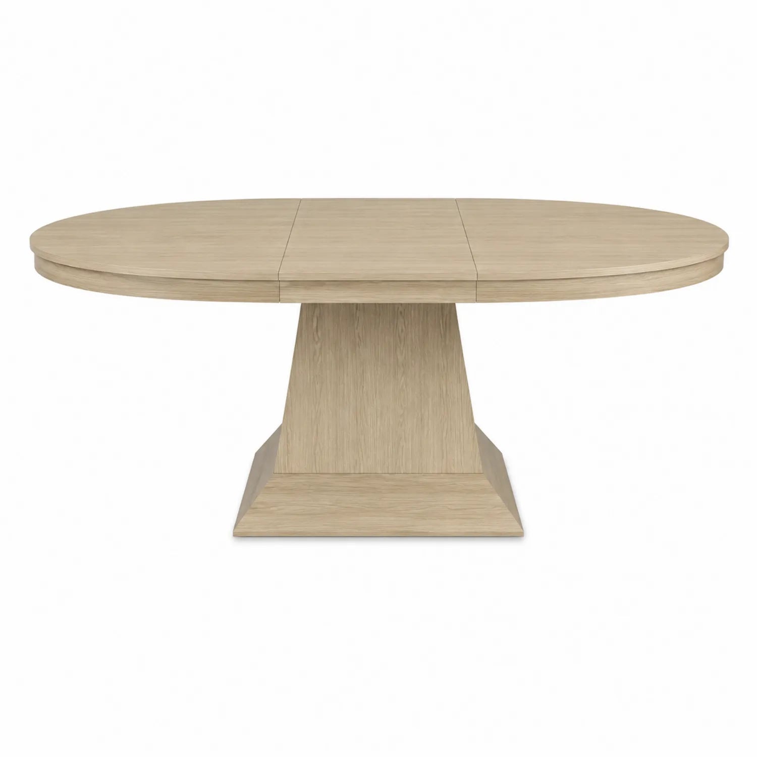 Ovaler Esstisch Eichenholz 180x100x75cm